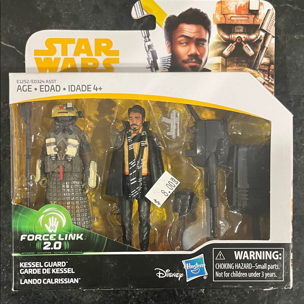 Hasbro Star Wars Force Link 2.0 Lando Calrissian Figure with Accessories